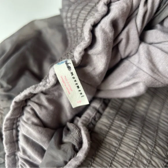 Free People FP Movement Nylon Parachute Pants Gray Size Small - Picture 3 of 9